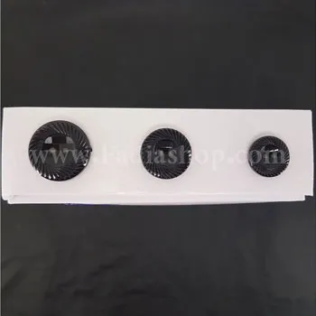 دکمه براق مشکی سایز 2