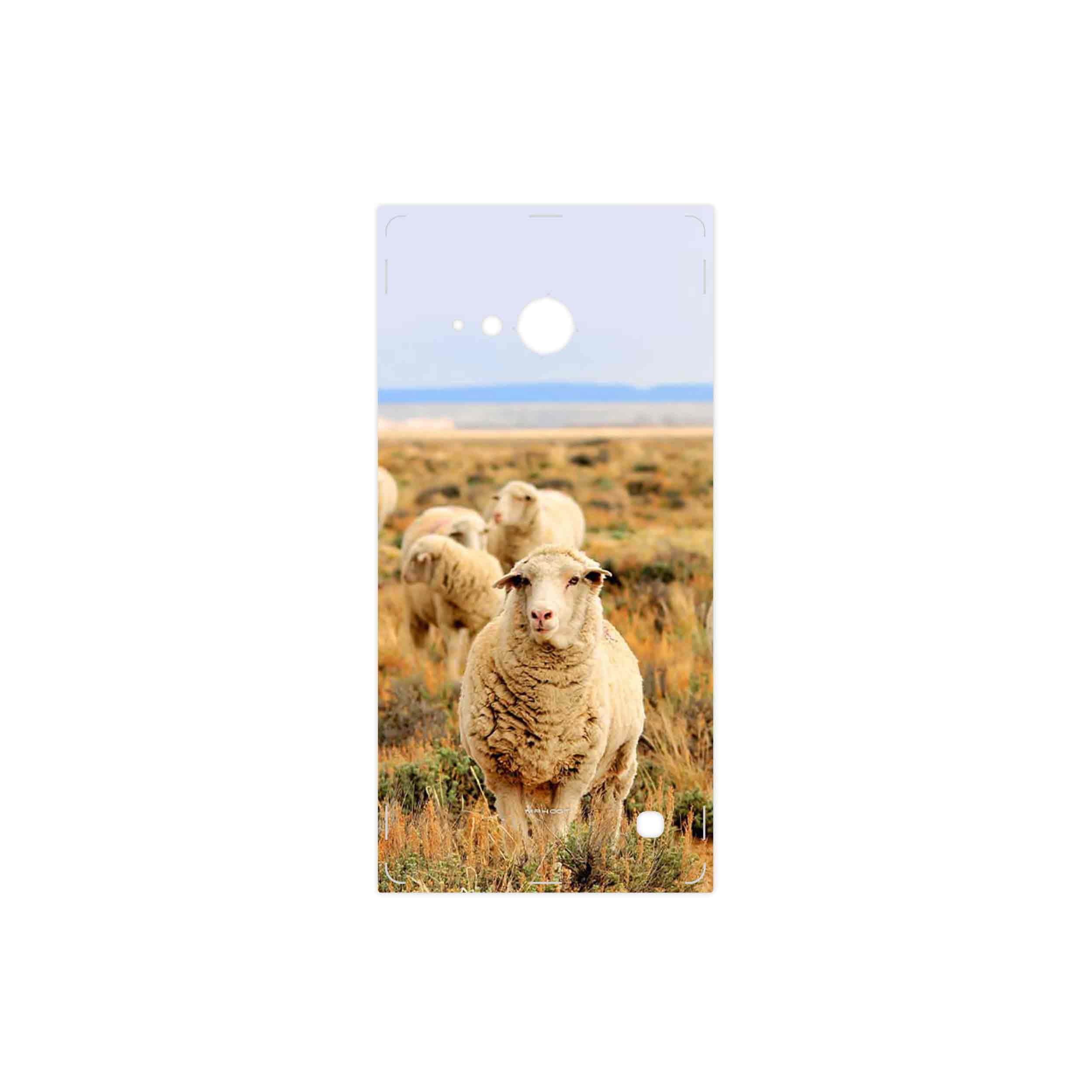 برچسب پوششی ماهوت مدل Sheep مناسب برای گوشی موبایل نوکیا Lumia 730