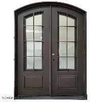 درب مدرن فرفروژه فلزی لابی کد 2152