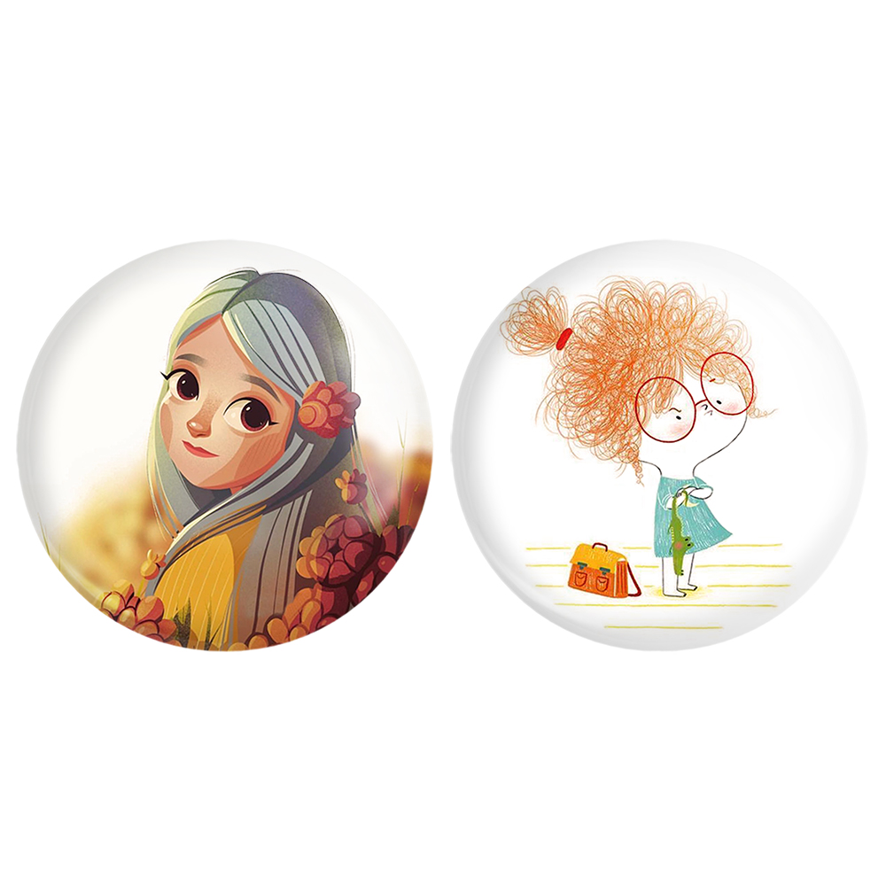 پیکسل خندالو مدل دخترونه کد 16591652 مجموعه 2 عددی