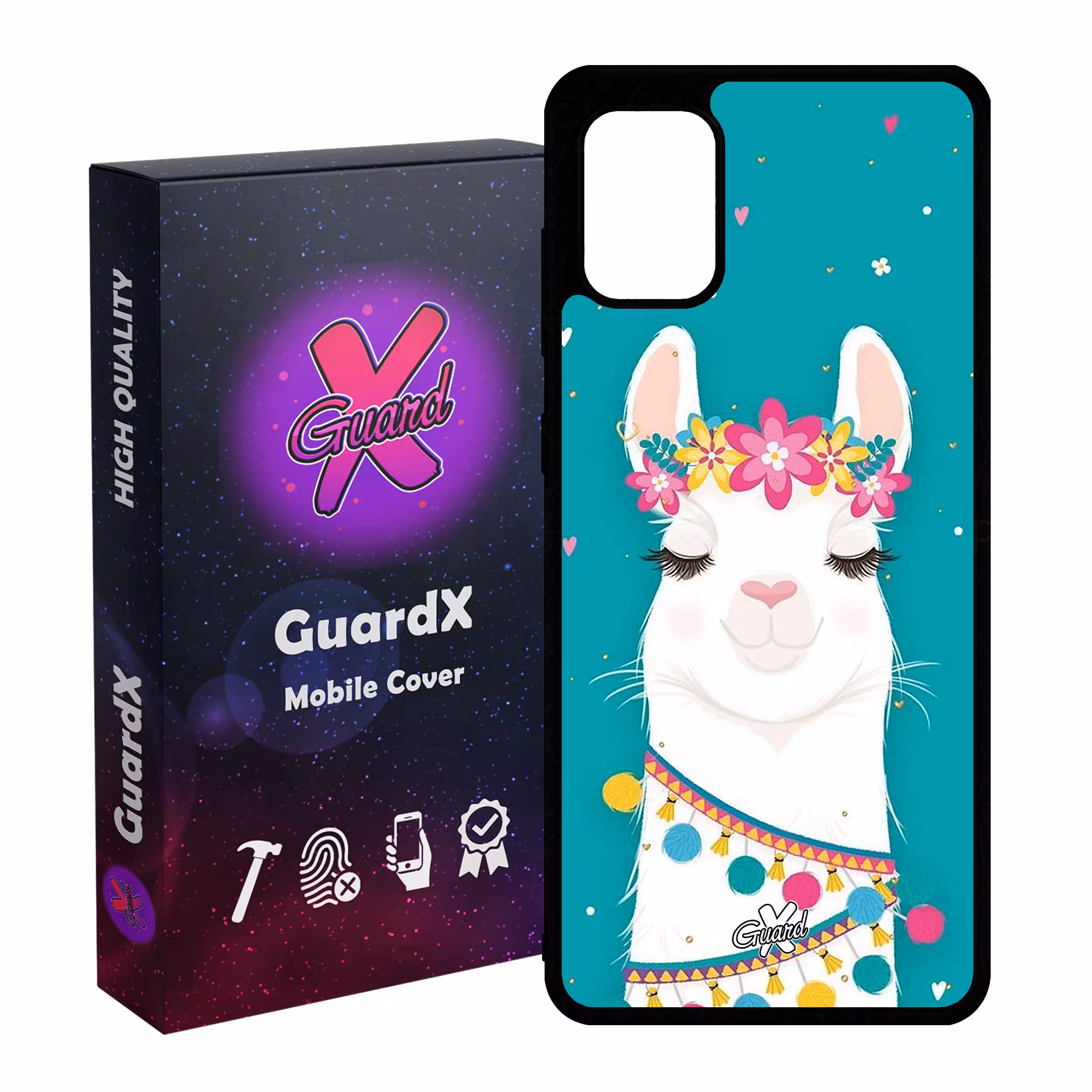 کاور گارد ایکس طرح Llama مدل Glass10017 مناسب برای گوشی موبایل سامسونگ Galaxy A31