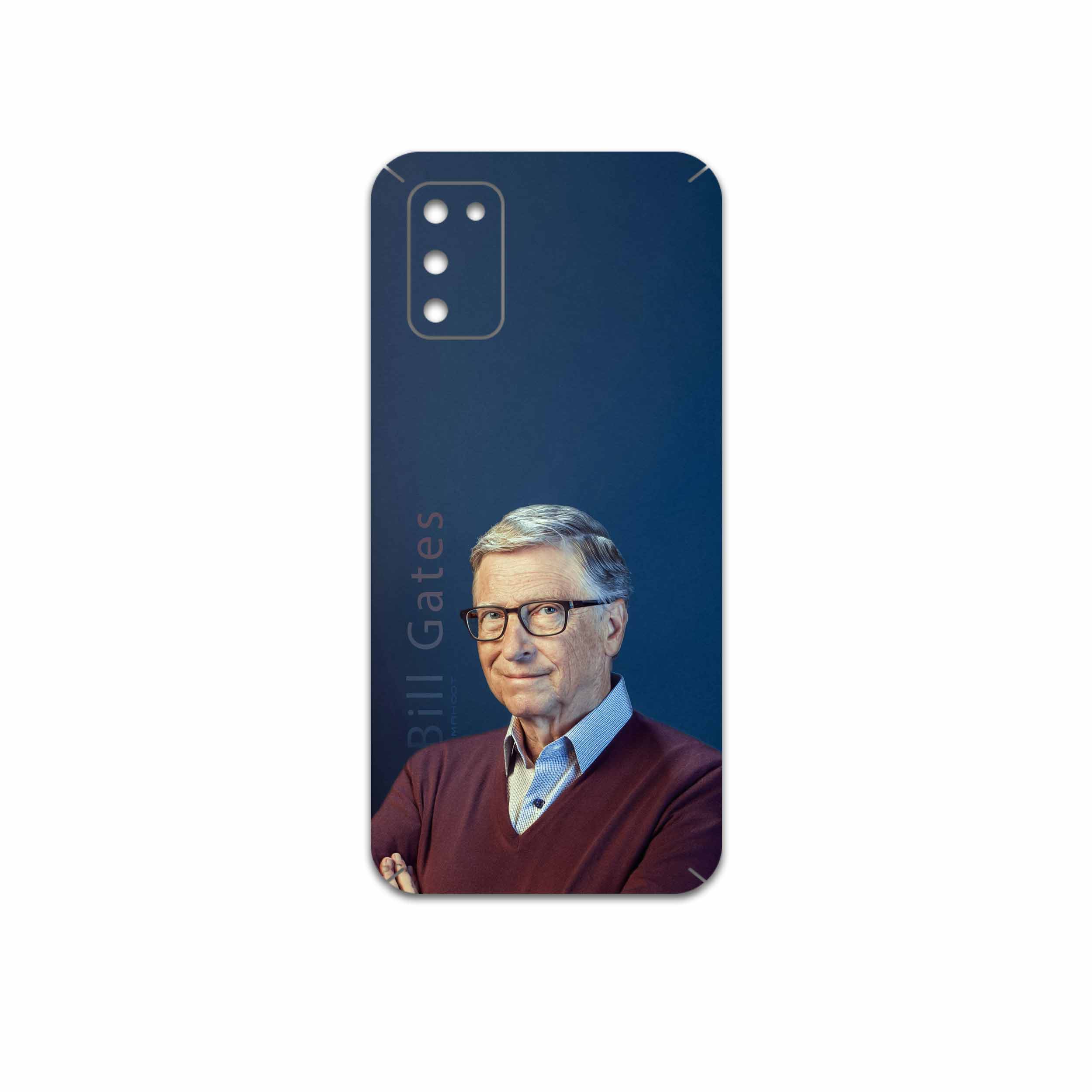 برچسب پوششی ماهوت مدل Bill Gates مناسب برای گوشی موبایل سامسونگ Galaxy A02S