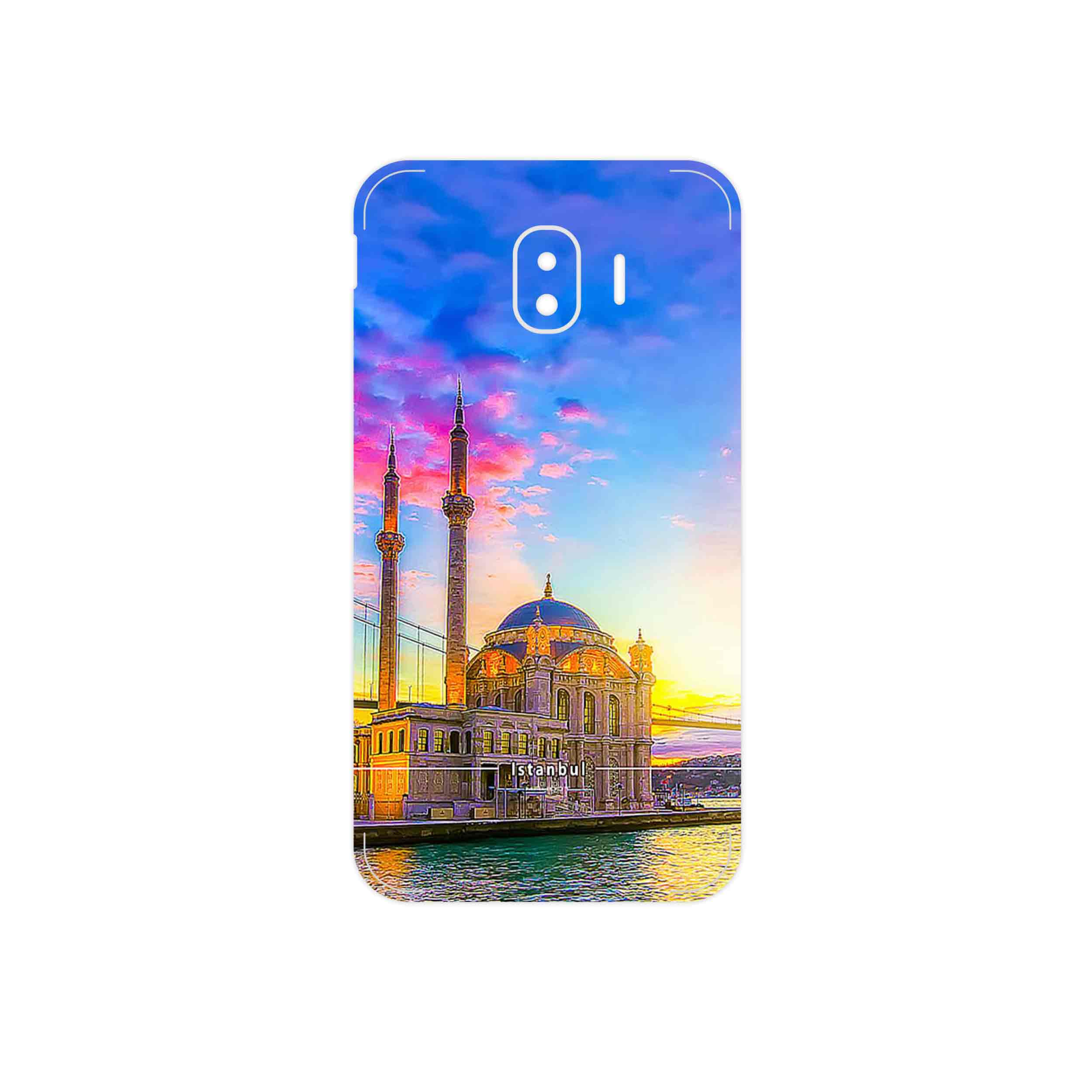 برچسب پوششی ماهوت مدل City of Istanbul مناسب برای گوشی موبایل سامسونگ Galaxy J2 Pro 2018
