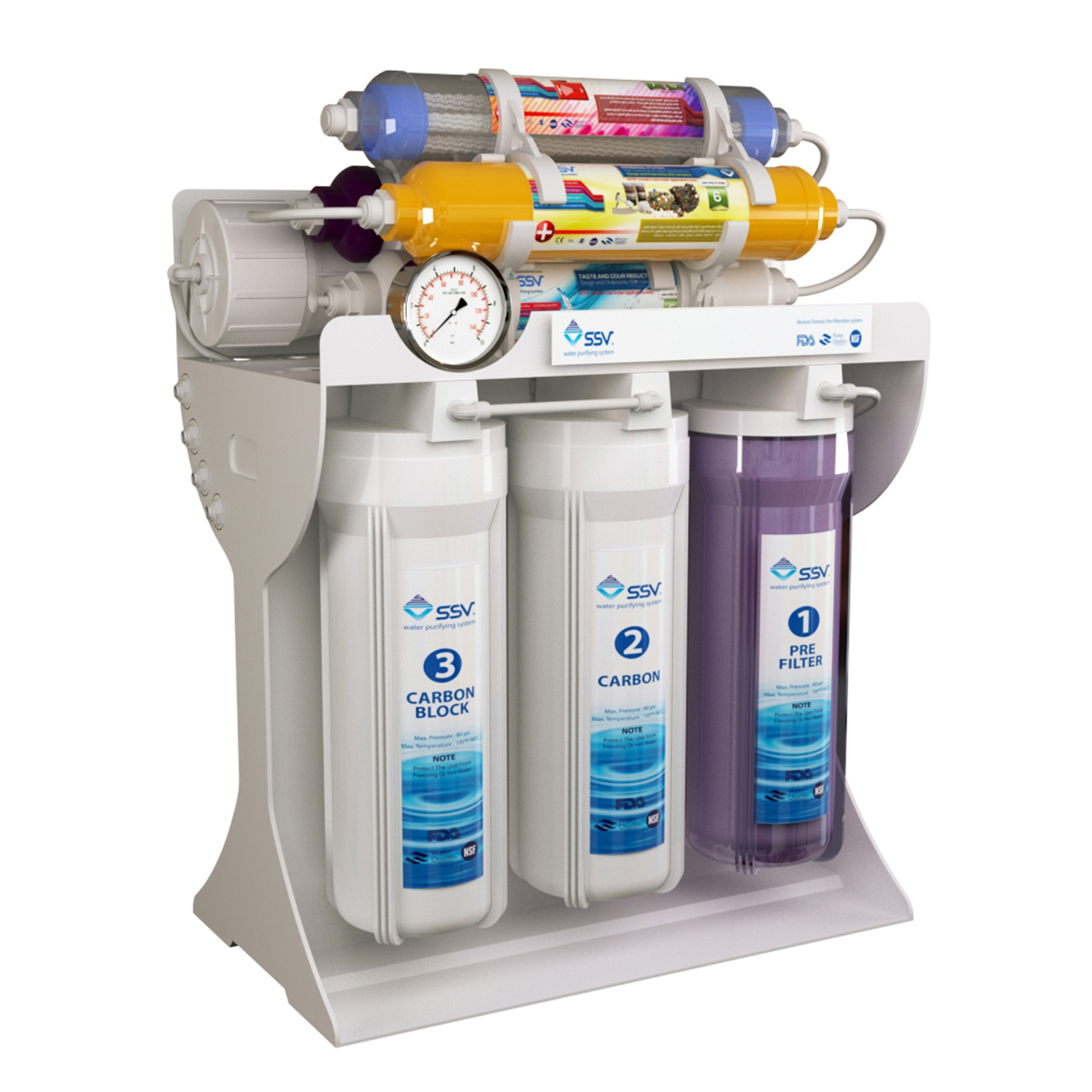 دستگاه تصفیه آب اس اس وی مدل MaxPro 2W X800