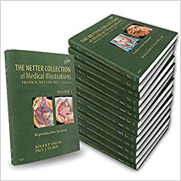 The Netter Collection of Medical Illustrations (Netter Green Book Collection), 9-Vol - کتاب پزشکی بهار