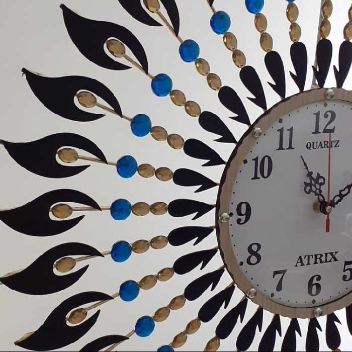 ساعت دیواری آتریکس مدل خورشیدی کد A311