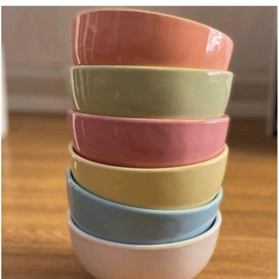 کاسه ابگوشت خوری رنگی