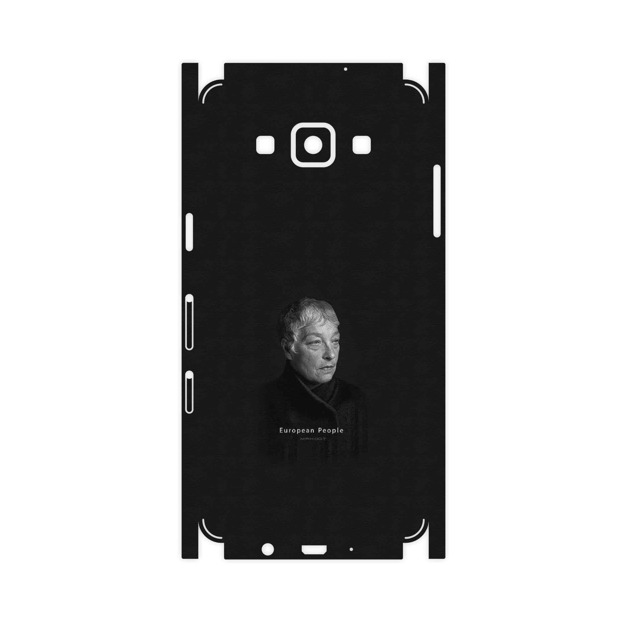 برچسب پوششی ماهوت مدل Portrait of a European Woman-FullSkin مناسب برای گوشی موبایل سامسونگ Galaxy A5 2015