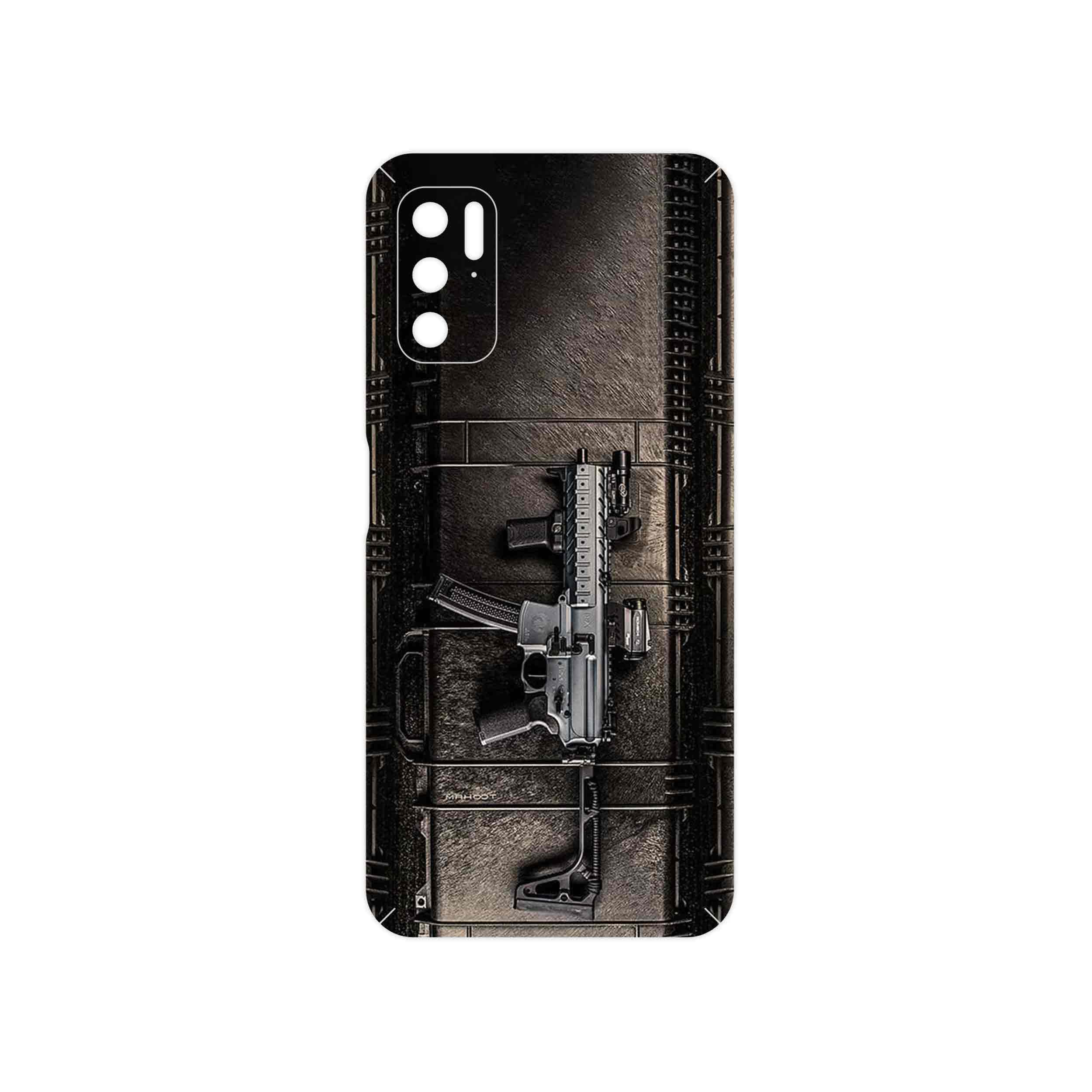 برچسب پوششی ماهوت مدل GUN مناسب برای گوشی موبایل شیائومی Redmi Note 11SE