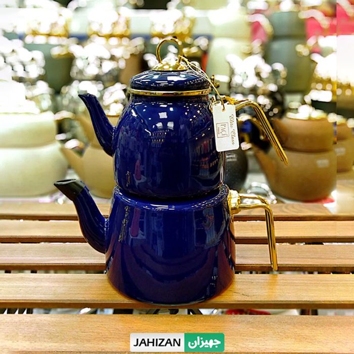 کتری و قوری لعابی پاچی مدل P103