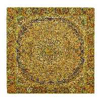 رومیزی ترمه طرح شمس اعماره کد 144