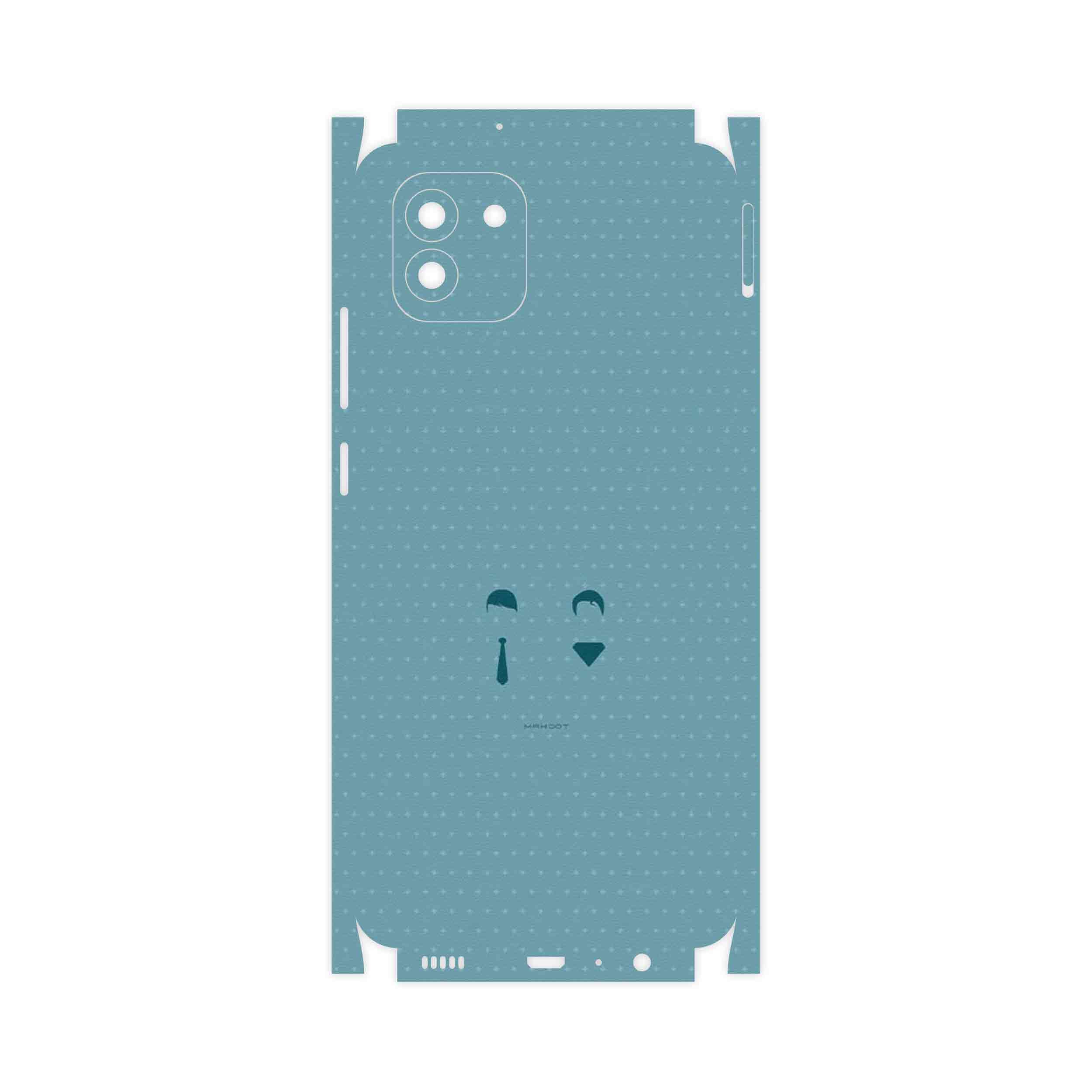 برچسب پوششی ماهوت مدل Minimal Miss and Mister-FullSkin مناسب برای گوشی موبایل سامسونگ Galaxy A03