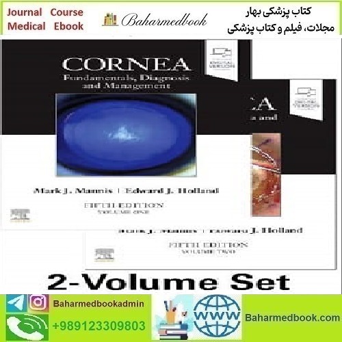 Cornea 2Volume Set 2022 TRUE PDF price 2€ - کتاب پزشکی بهار