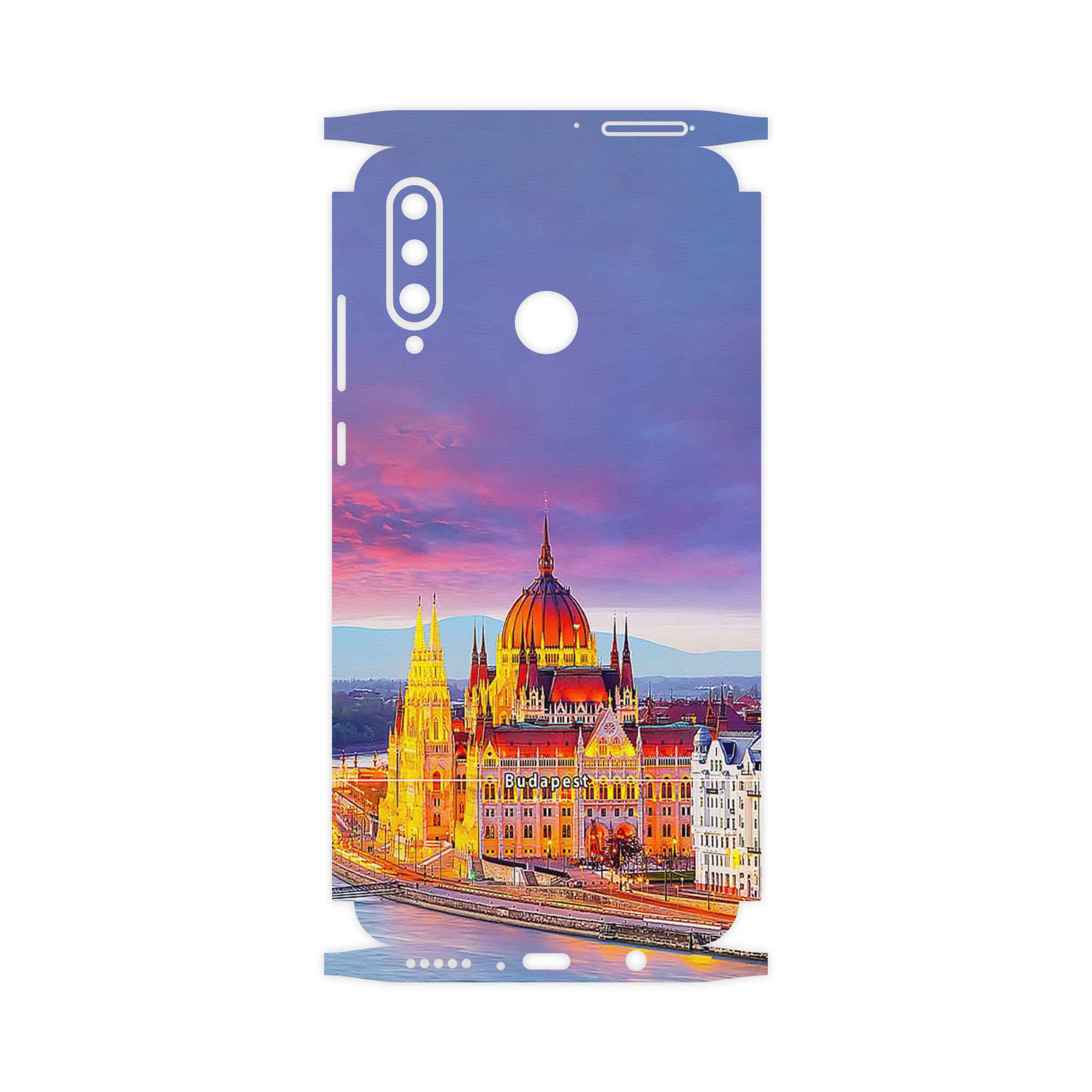 برچسب پوششی ماهوت مدل City of Budapest-FullSkin مناسب برای گوشی موبایل هوآوی P30 Lite (48 MP Camera)
