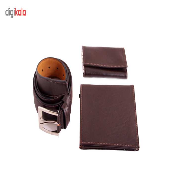 ست هدیه مردانه چرم بارز کد DS1.1