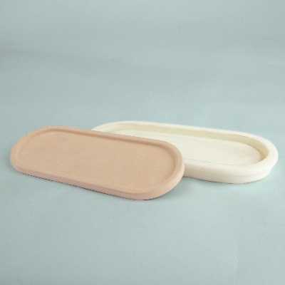 سیلیکون قالب گیری دکوسیتی مدل سینی بیضی کد 1514