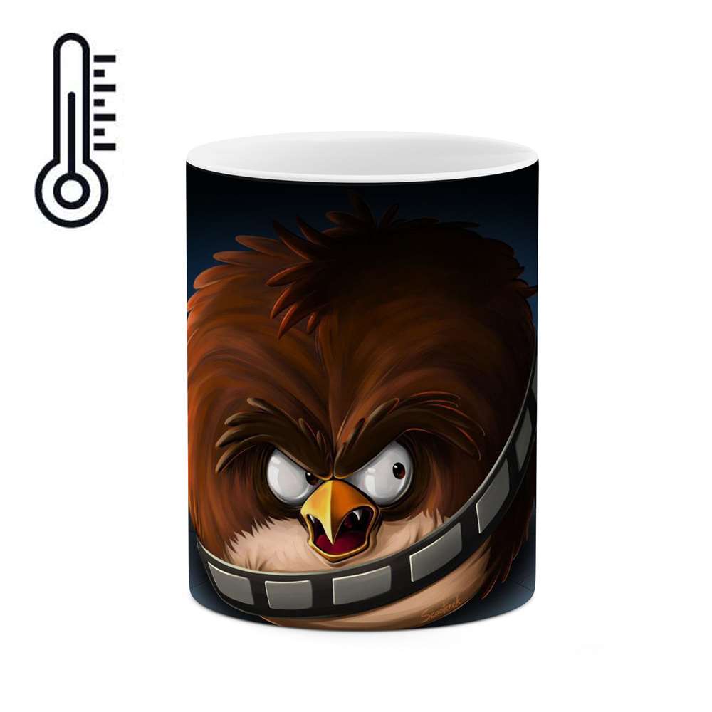 ماگ حرارتی طرح انیمیشن و بازی Angry birds  مدل mgph15130