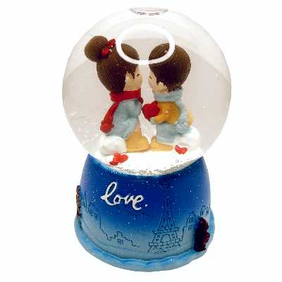 گوی موزیکال مدل پمپی Love طرح عشق و شادی کد PB4022