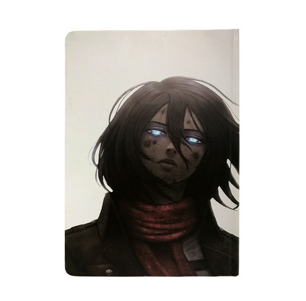 دفتر جلد سخت طرح انيمه مانگا Attack On Titan مدل 3