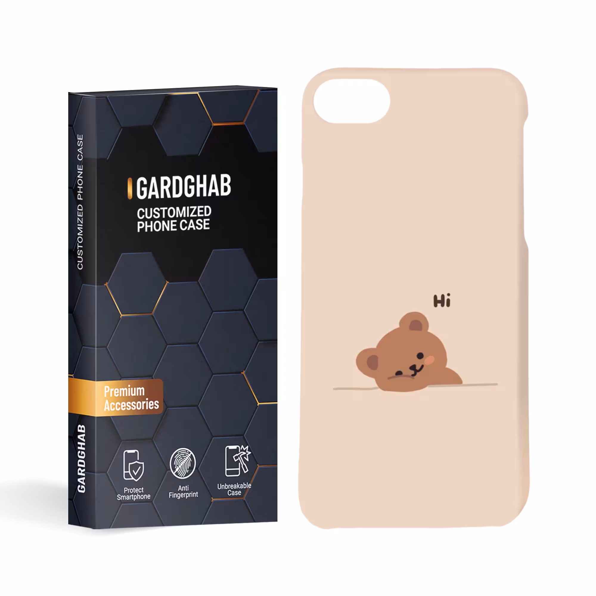 گارد قاب کاور دخترانه مدل g1104 مناسب برای گوشی موبایل آیفون 7