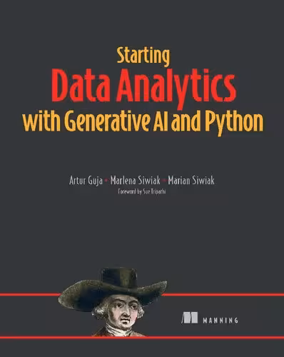 خرید و دانلود نسخه کامل کتاب Starting Data Analytics with Generative AI and Python