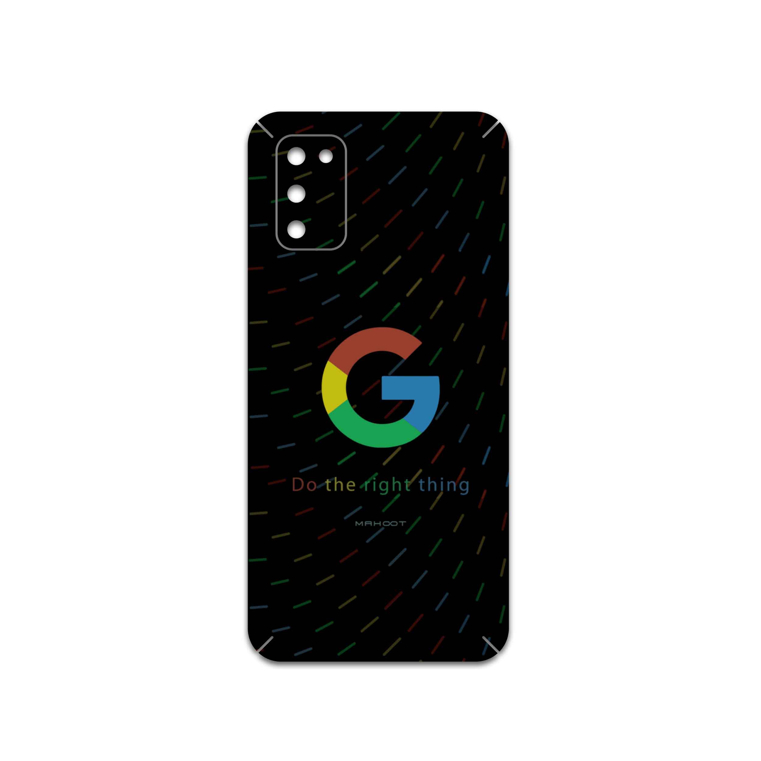 برچسب پوششی ماهوت مدل Google-Logo مناسب برای گوشی موبایل سامسونگ Galaxy M02s