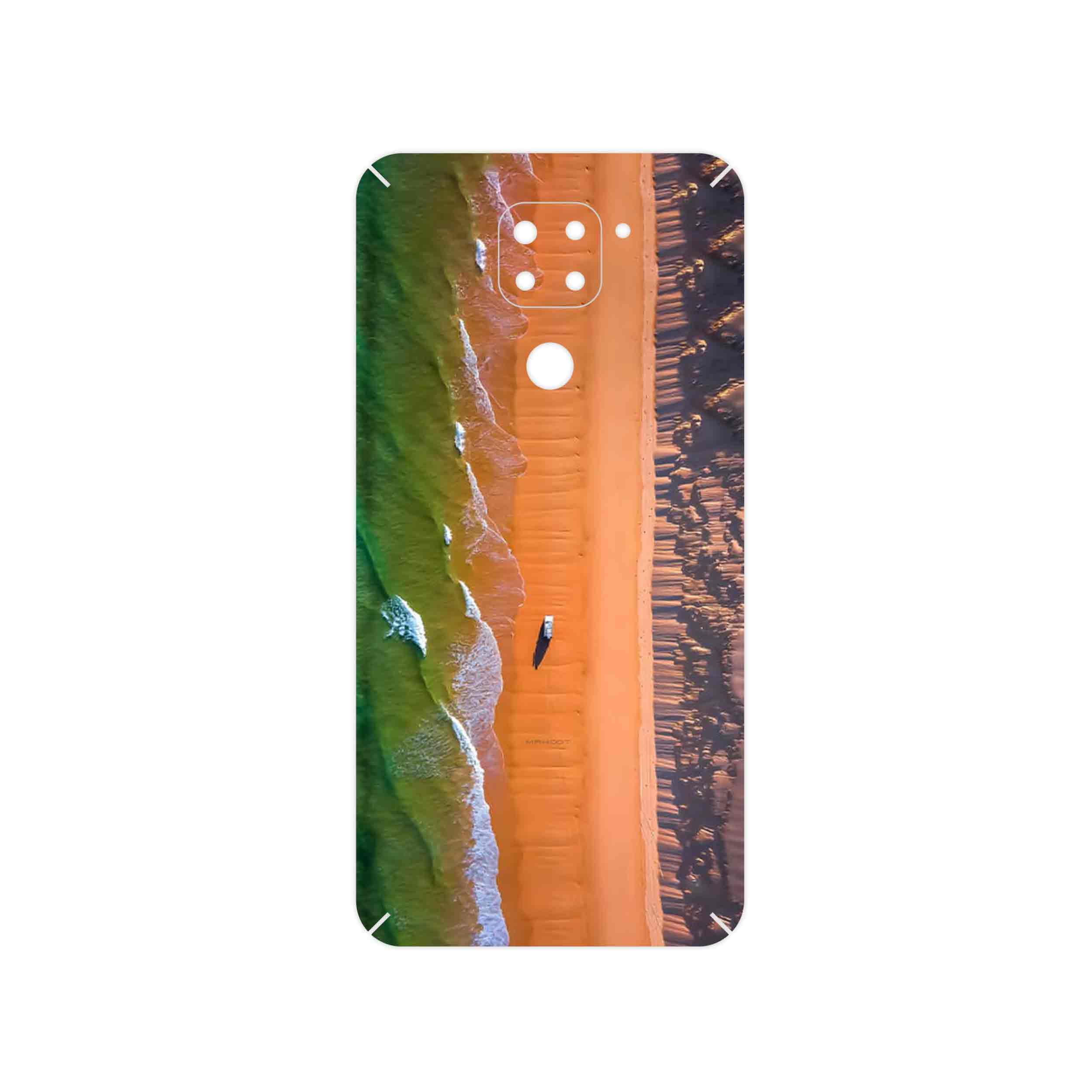 برچسب پوششی ماهوت مدل Beach and Green Sea مناسب برای گوشی موبایل شیائومی Redmi 10X