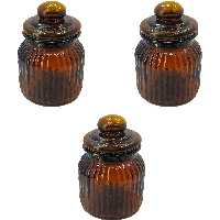 بانکه مدل صدف شیشه مجموعه 3 عددی