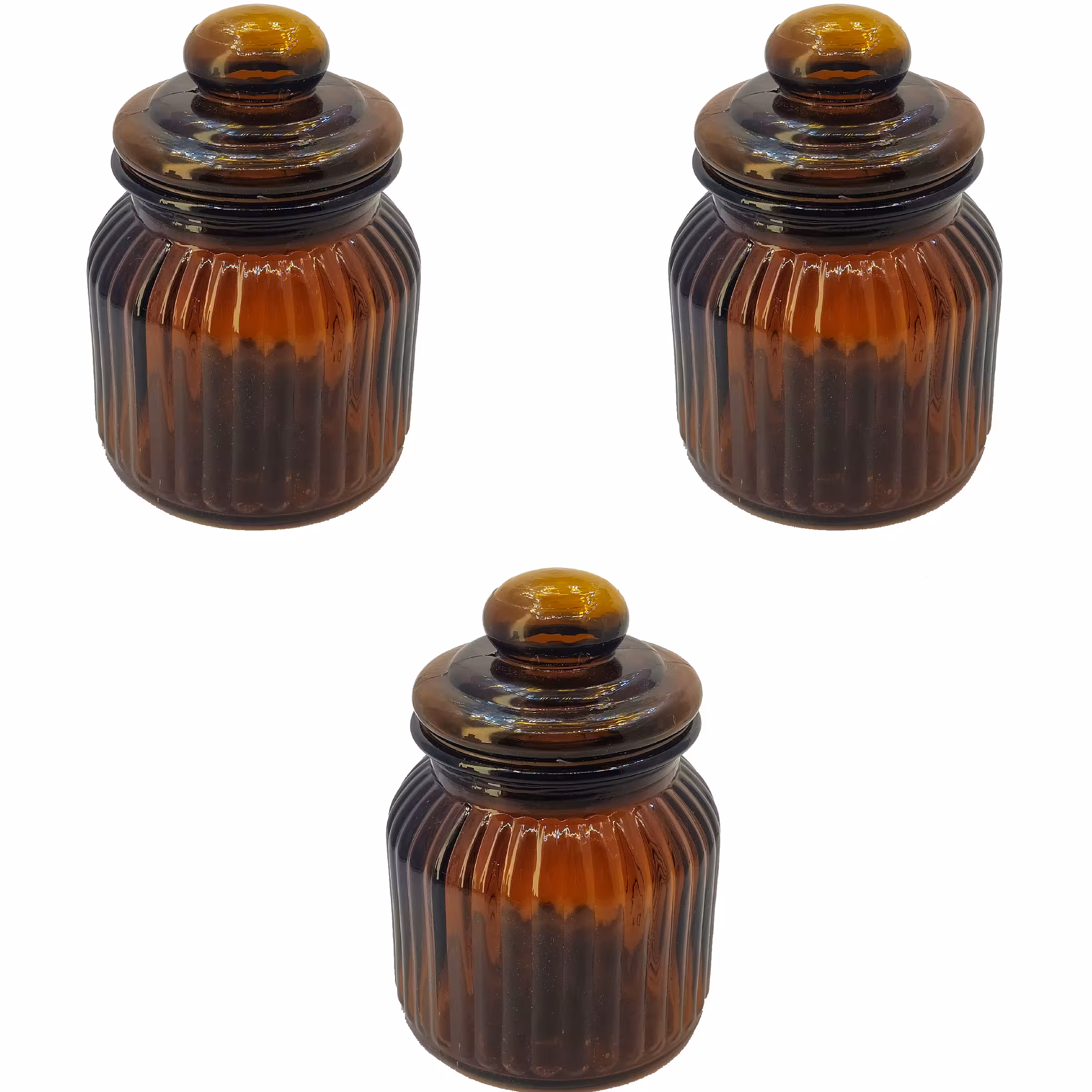 بانکه مدل صدف شیشه مجموعه 3 عددی