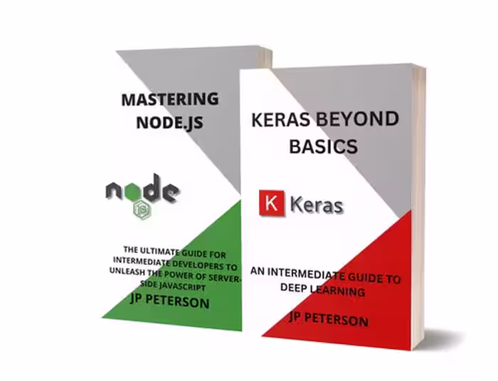 خرید و دانلود نسخه کامل کتاب Keras and Node.js Beyond Basics - 2 Books in 1