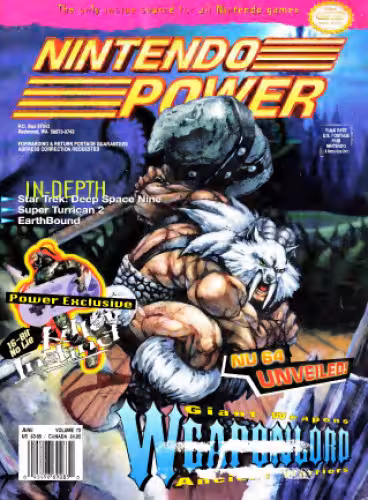 خرید و دانلود نسخه کامل کتاب Nintendo Power Issue 073 June 1995