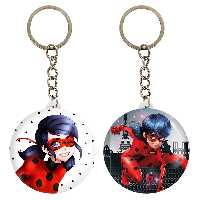 جاکلیدی خندالو مدل دختر کفشدوزکی کد 34773478 مجموعه 2 عددی