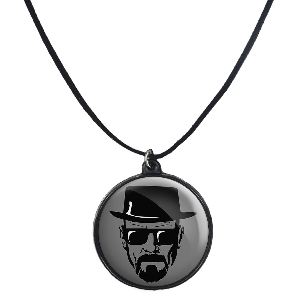 گردنبند پرمانه طرح بریکینگ بد کد pmb.2448 مدل دو طرفه