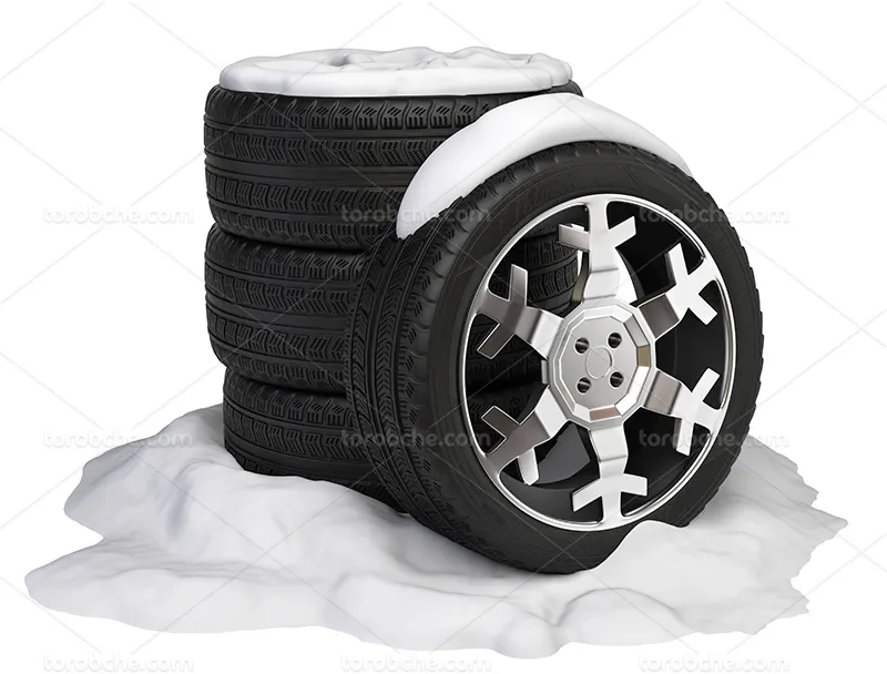 عکس تایر اتومبیل | گرافیک با طعم تربچه