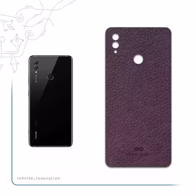 برچسب پوششی ماهوت مدل Purple-Leather مناسب برای گوشی موبایل آنر Note 10