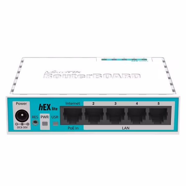 روتر میکروتیک مدل RB 750-R2 HEX Lite
