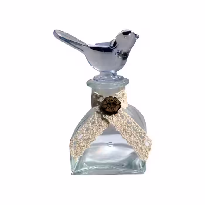 ظرف زعفران طرح پرنده کد 14574