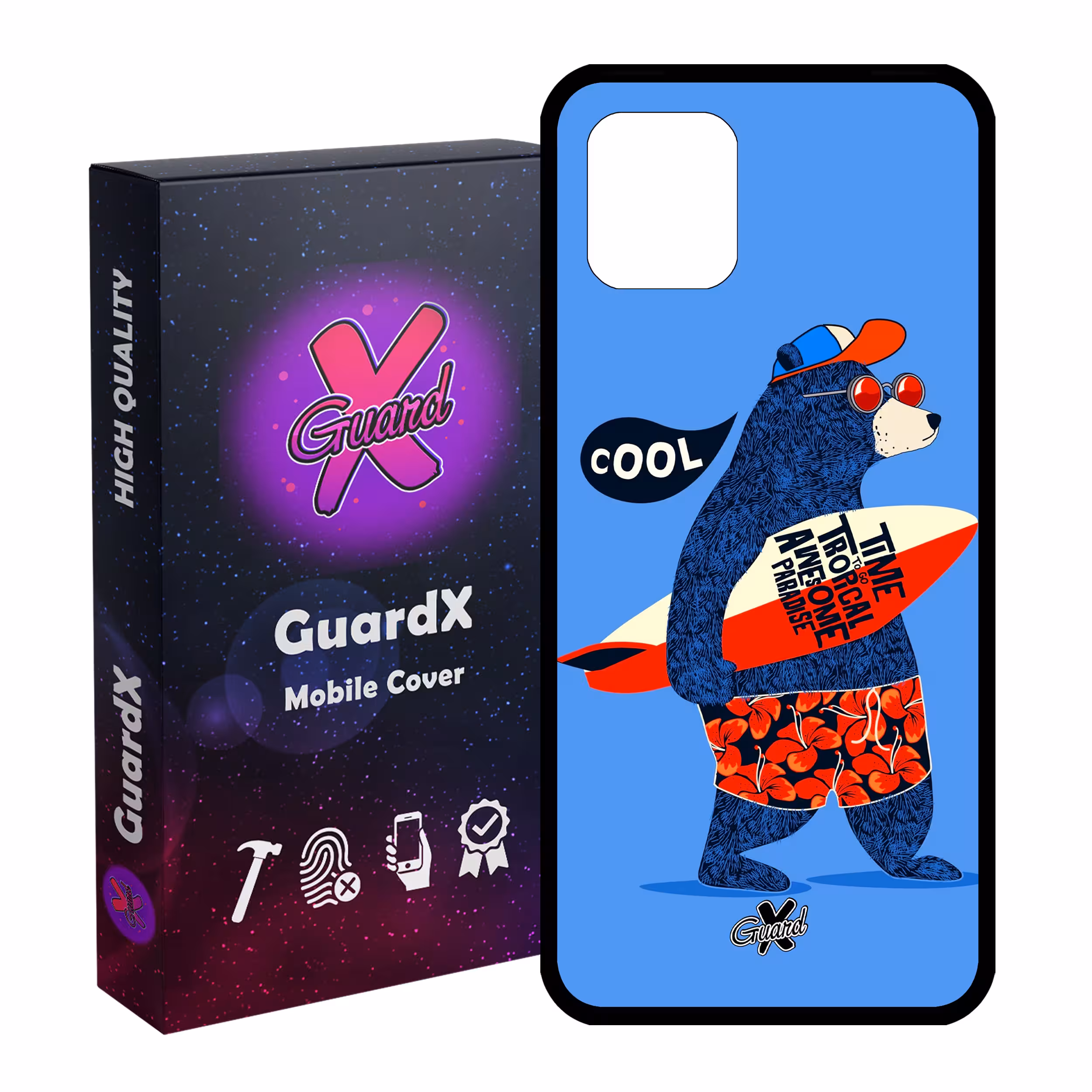 کاور گارد ایکس طرح Pet مدل Glass10220 مناسب برای گوشی موبایل سامسونگ Galaxy Note 10 Lite