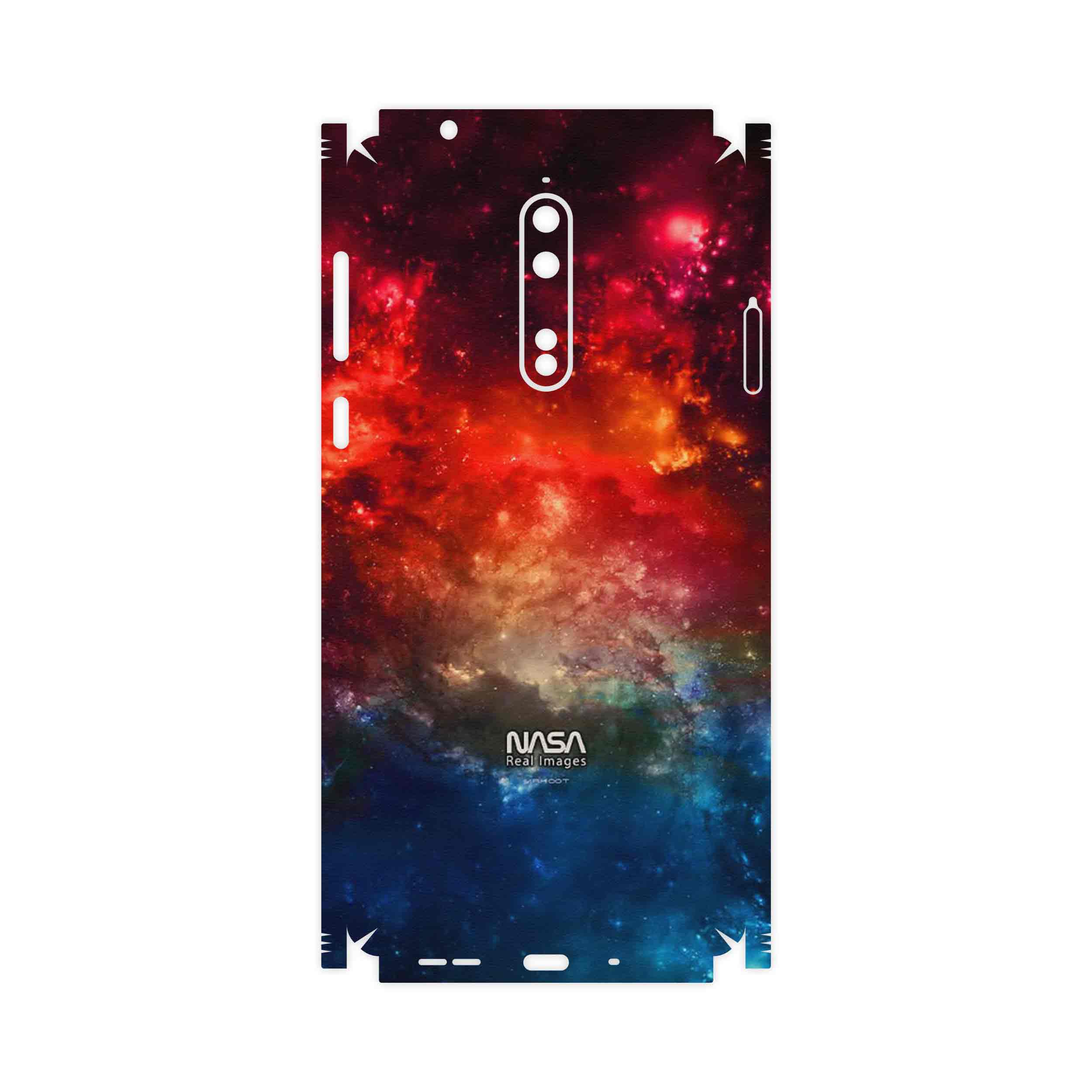 برچسب پوششی ماهوت مدل Universe b NASA 8-FullSkin مناسب برای گوشی موبایل نوکیا 8
