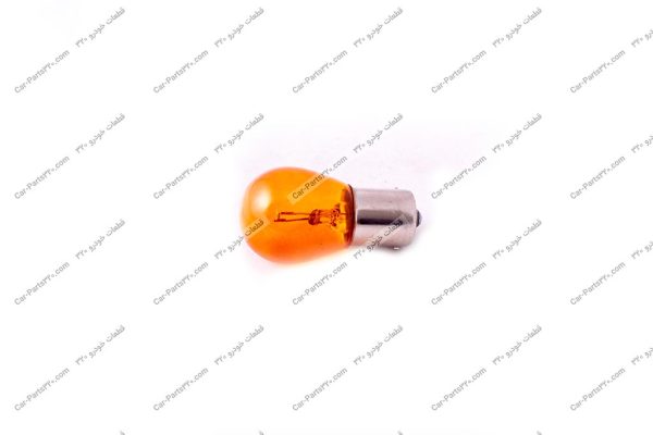 لامپ دو 2 کنتاکت شیشه زرد چراغ خطر  جک S5