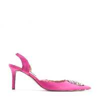 کفش پاشنه کلاسیک صورتی زنانه 4FX اورجینال Nine West