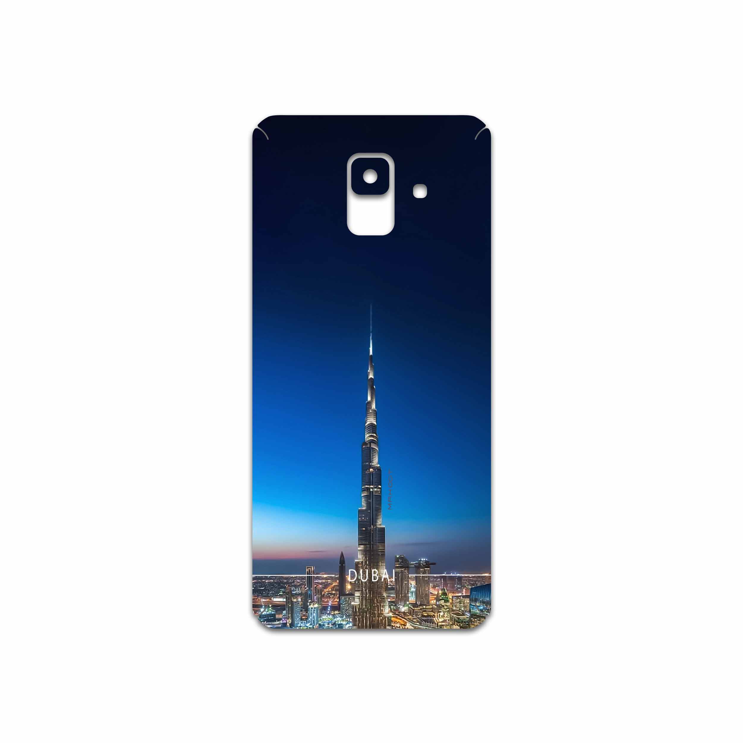 برچسب پوششی ماهوت مدل Dubai City مناسب برای گوشی موبایل سامسونگ Galaxy A6 2018