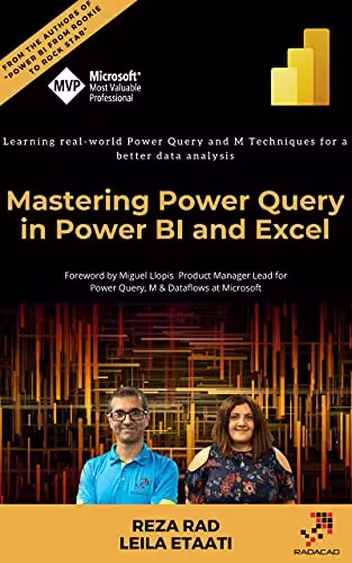خرید و دانلود نسخه کامل کتاب Mastering Power Query in Power BI and Excel: Learning real-world Power Query and M Techniques for a better data analysis -   Pdf