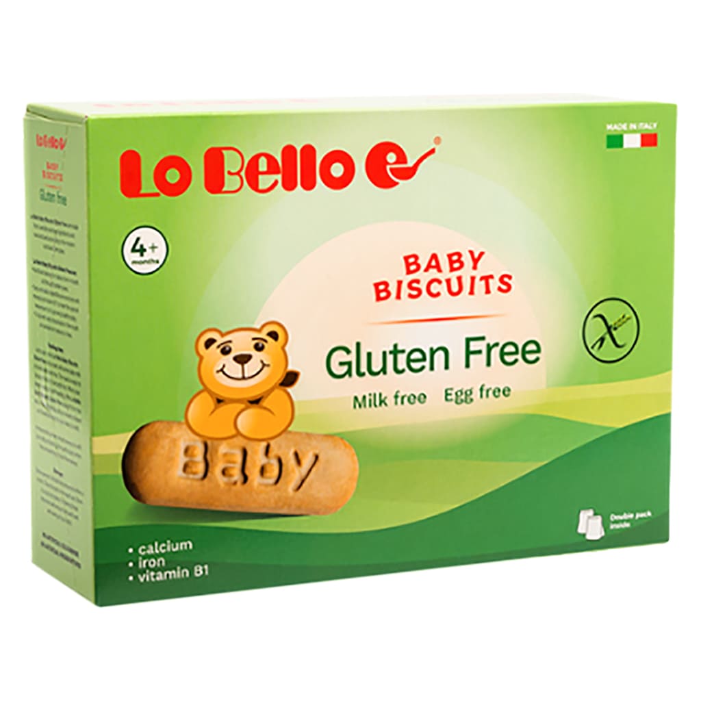 بیسکوییت بدون شیر طعم ساده 4+ ماه لوبلو LoBello
