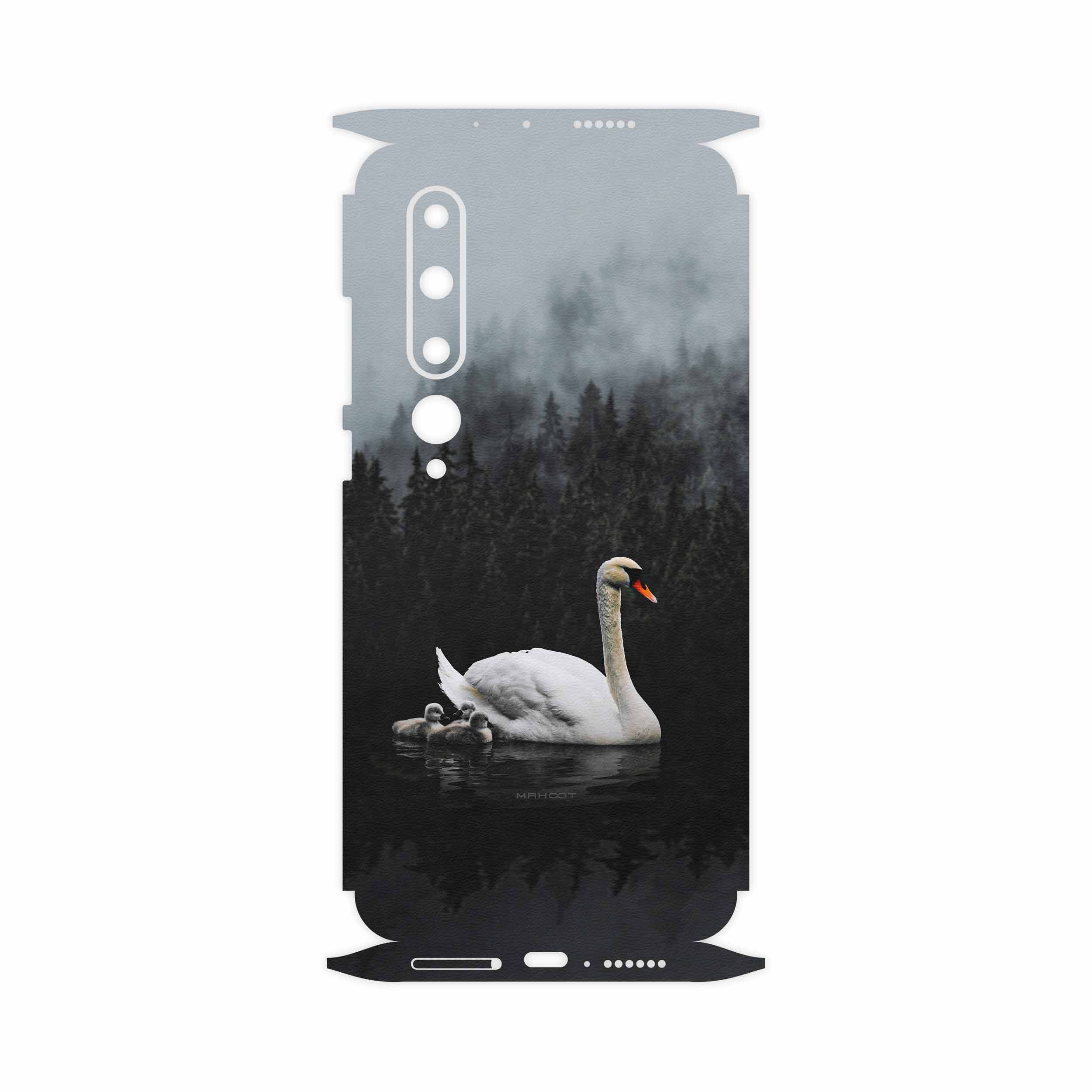 برچسب پوششی ماهوت مدل Swan Lake-FullSkin مناسب برای گوشی موبایل شیائومی Mi 10 5G