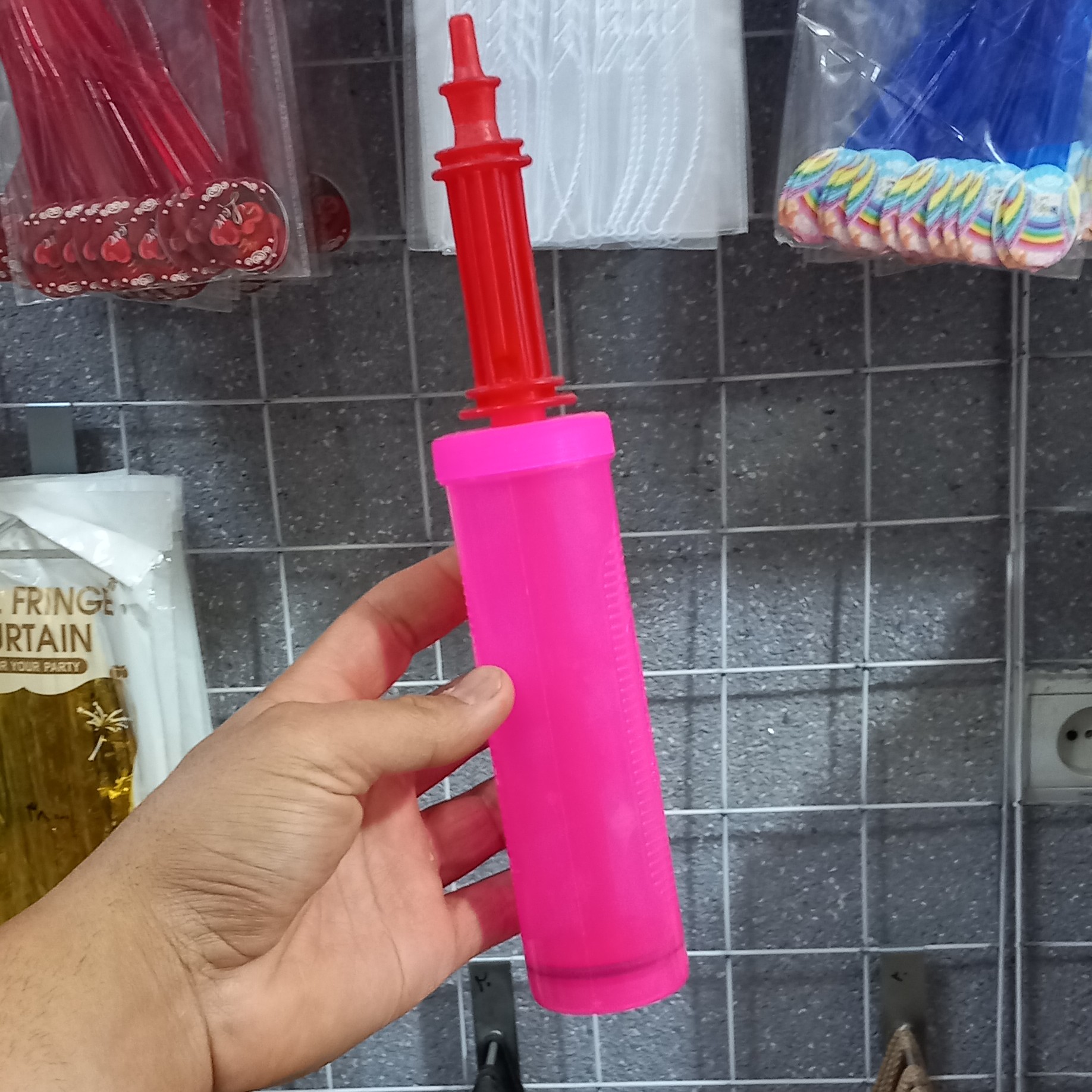 تلمبه بادکنک دستی