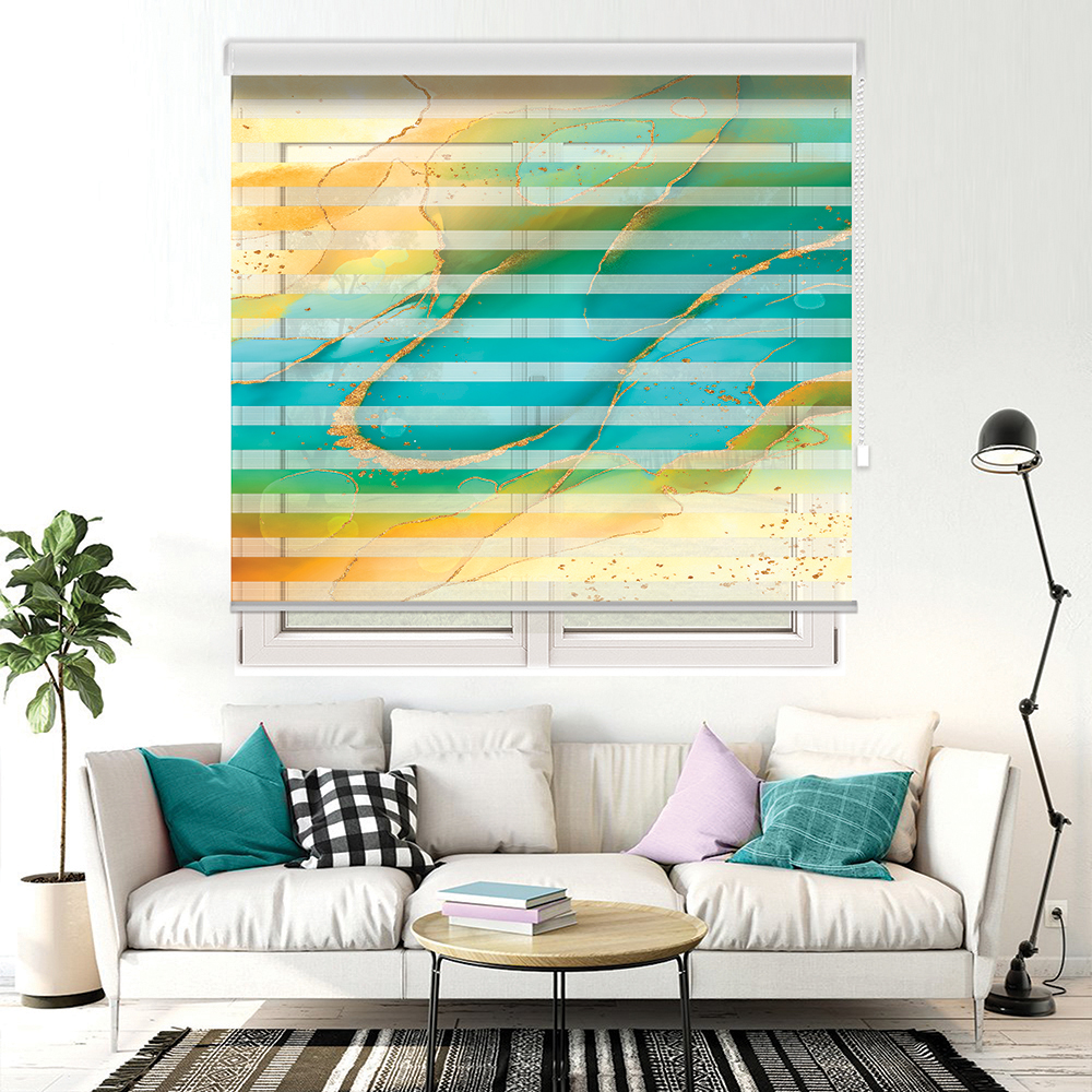        پرده زبرا مدل BC-2 سایز 160x180 سانتی متر