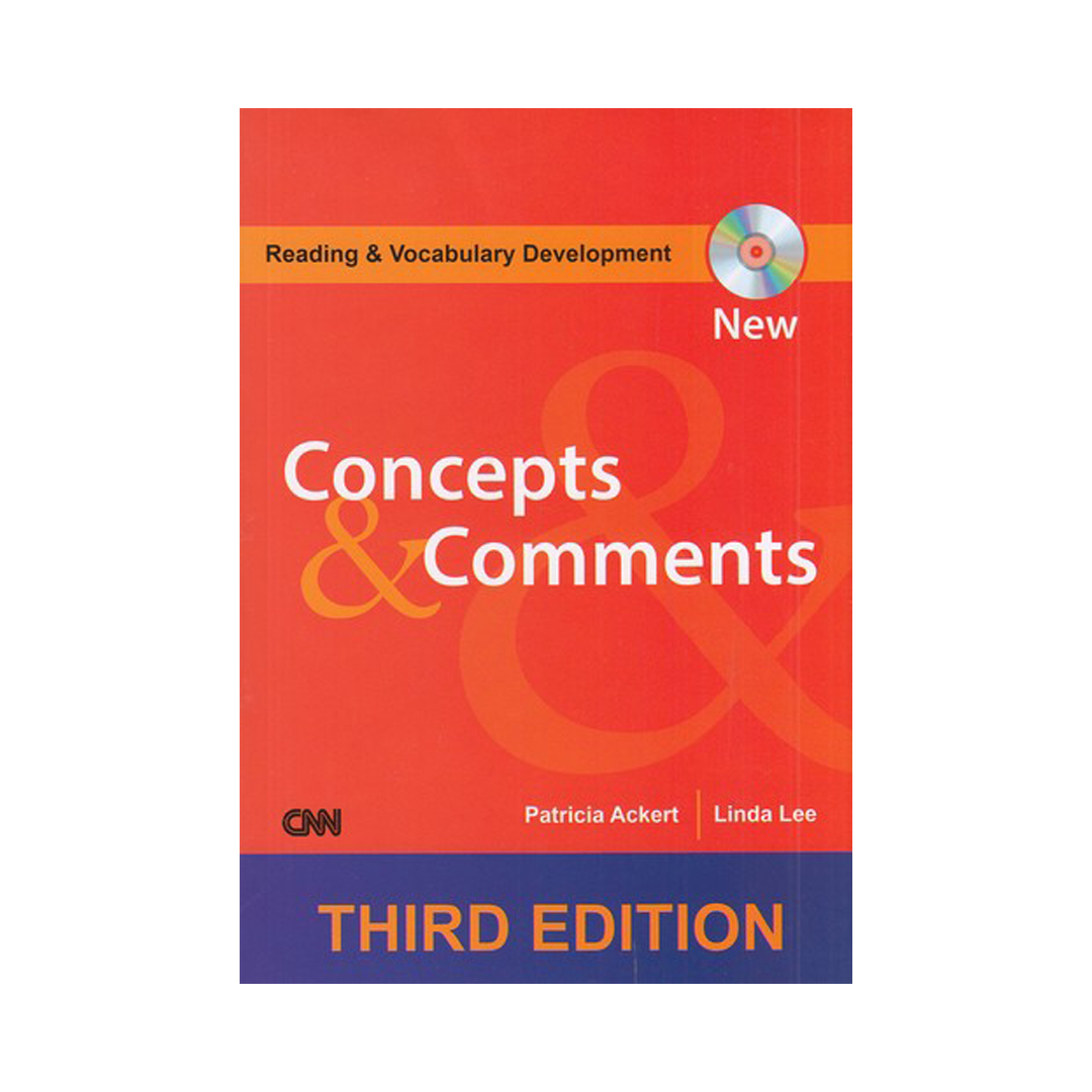کتاب Concepts and Comments 3rd اثر جمعی از نویسندگان انتشارات Thomson Heinle