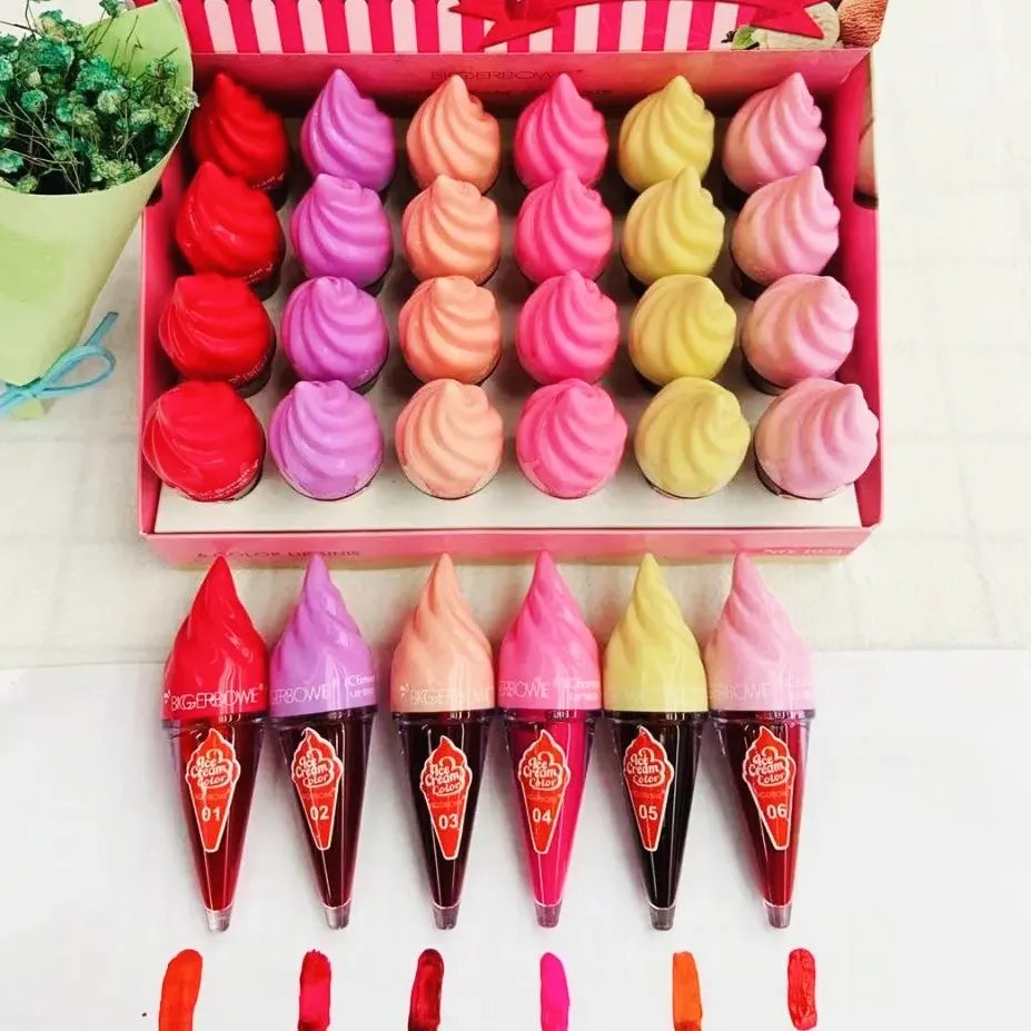 تینت لب مدل بستنی