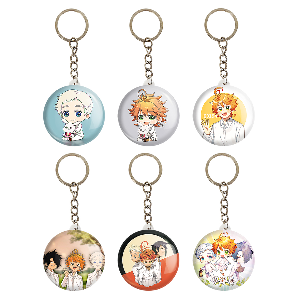 جاکلیدی خندالو مدل انیمه ناکجا آباد موعود کد 344B مجموعه 6 عددی